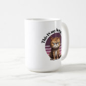 Mug C'Est Mon Joyeux Visage ! Grumpy Cat (Devant droit)