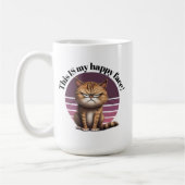 Mug C'Est Mon Joyeux Visage ! Grumpy Cat (Gauche)