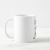 Mug C'est mon lapin de ski en combinaison de ski avec (Gauche)