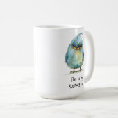 Mug C'est Mon Lundi Face Grumpy Bird (Devant droit)