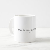 Mug C'est mon muet de quarantaine (Devant gauche)