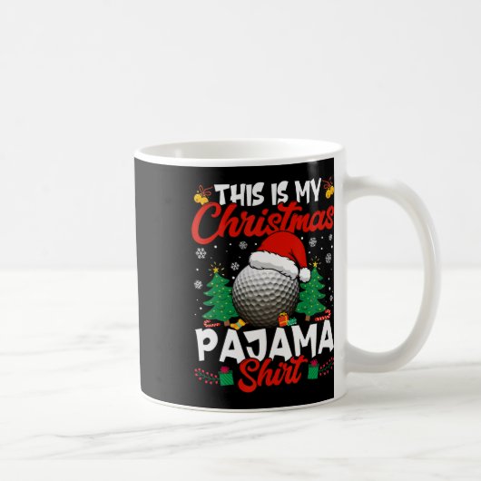 Mug C'Est Mon Noel Golf Amoureux Hommes Femmes Garçon  (Droite)
