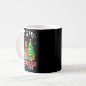 Mug C'Est Mon Pajama Goldendoodle Chien De Noël (Devant gauche)