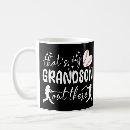 Mug C'est mon petit-fils là-bas Drôle Grand-Mère (Gauche)