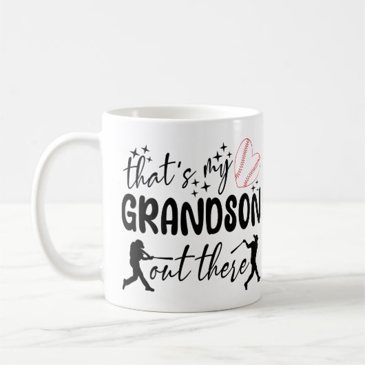 Mug C'est mon petit-fils là-bas Drôles de citations de (Gauche)