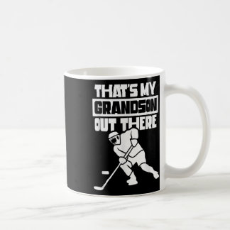 Mug C'est mon petit-fils sur ce terrain de hockey sur 