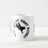 Mug C'est mon premier rodéo (Devant gauche)