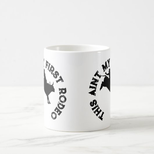 Mug C'est mon premier rodéo (Centre)