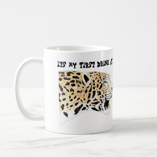 Mug C'est mon premier verre du jour (Gauche)