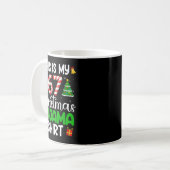 Mug C'est mon pyjama de Noël 67 drôle six sept mème (Devant gauche)