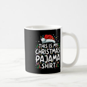 Mug C'Est Mon Pyjama De Noël Drôle Les Hommes De Noël
