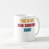 Mug C'est Mon Tir À L'arc Usa Archery (Devant droit)