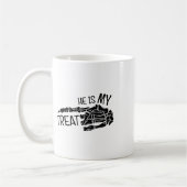 Mug C'est mon traitement Skeleton main Halloween drôle (Gauche)