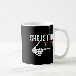 Mug C'Est Mon Tricot Skeleton Correspondant Couple Hal