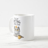 Mug C'Est Mon Visage De Café De Repos (Devant gauche)