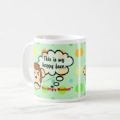 Mug C'est mon visage heureux (Devant gauche)