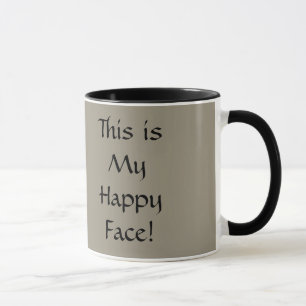 Mug C'est mon visage heureux !