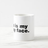 Mug C'est mon visage heureux (Centre)