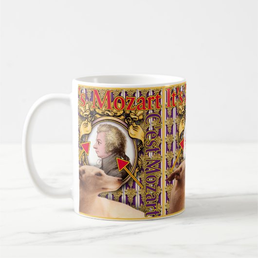 Mug C'est Mozart (Gauche)