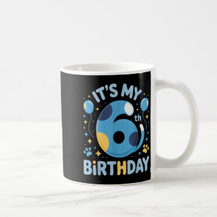 Mug C'est My 6th Birthday Kids Celebration Fun Party O