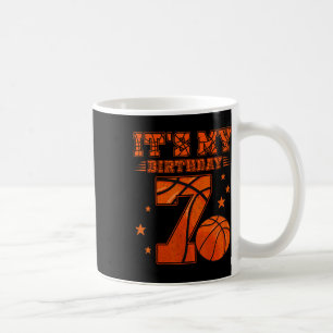 Mug C'est My 7th Birthday Boy Girl 7 Year Old Bysketby