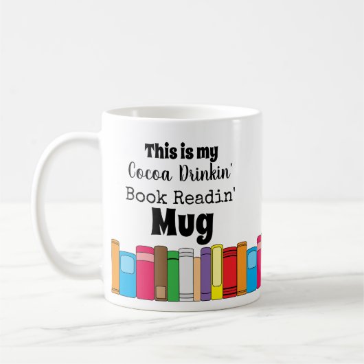 Mug C'est My Cocoa Drop, Book Reading (Gauche)