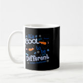Mug C'est Noël Cool d'être différent - Autisme Aware (Gauche)