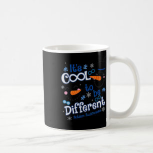Mug C'est Noël Cool d'être différent - Autisme Aware