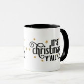 Mug C'est Noël Y'all (Devant droit)