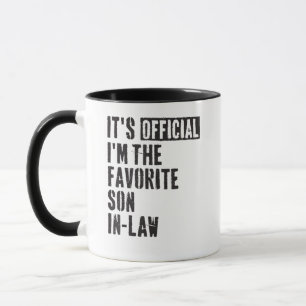 Mug C'est officiel Je suis le Fils Préféré de la Loi