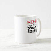 Mug C'est officiel que je suis le gendre préféré (Devant droit)