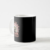 Mug C'est Ok de demander de l'aide - Santé mentale (Devant gauche)