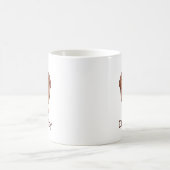 Mug C'est Okay Caractère de Grain de Café Mignon (Centre)