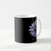 Mug C'est Okay Respirer Design de Sensibilisation (Devant droit)
