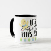 Mug C'est Pâques dans l'intéret de piaulements (Devant gauche)