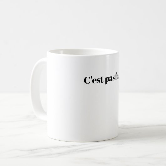 Mug C'est pas faux Perceval (Devant gauche)