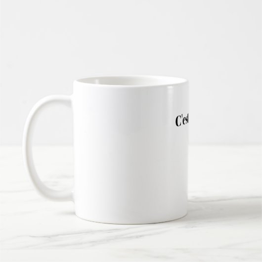 Mug C'est pas faux Perceval (Gauche)