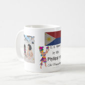 Mug C'est plus d'amusement aux Philippines - famille (Devant gauche)