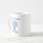 Mug C'est pourquoi je suis cool (Devant gauche)