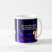 Mug C'est pourquoi je suis plus impressionnant que (Devant droit)