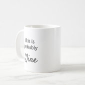 Mug C'est probablement du vin (Devant gauche)