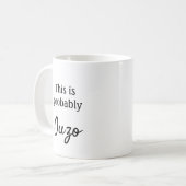 Mug C'est probablement Ouzo (Devant gauche)
