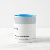 Mug C'est quoi le thé ? Trump interdit de Twitter (Centre)