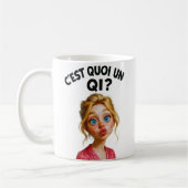 Mug C'est quoi un QI ? (Gauche)