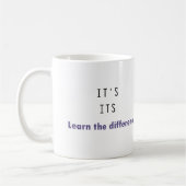 Mug C'est sa grammaire (Gauche)