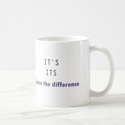 Mug C'est sa grammaire (Droite)