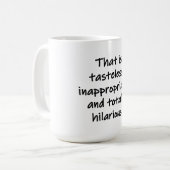 Mug C'est sans goût (Devant gauche)