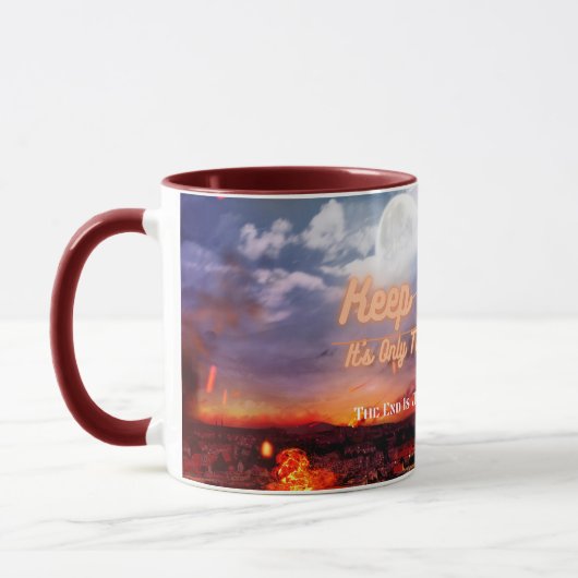 Mug C'est seulement l'apocalypse (Gauche)