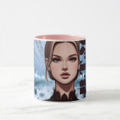 Mug C'est simple. Conception de caractères Animée (Centre)