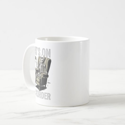 Mug C'est sur Ckorder Pharmacy Tech Skeleton C'est Ck (Devant gauche)